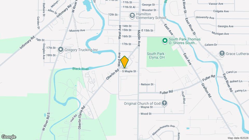 353 S Maple St Mapa y Detalles de la Ubicación