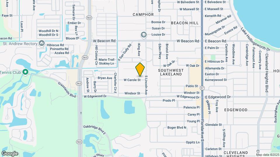 817 W Carole St Map and Location Details