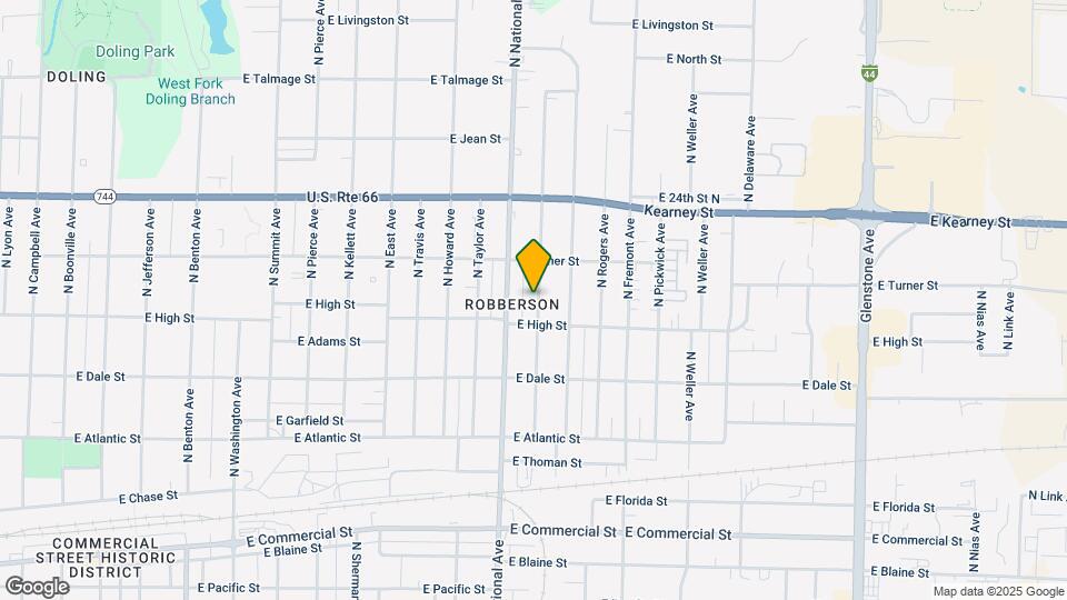 2223 N Ramsey Ave Map and Location Details