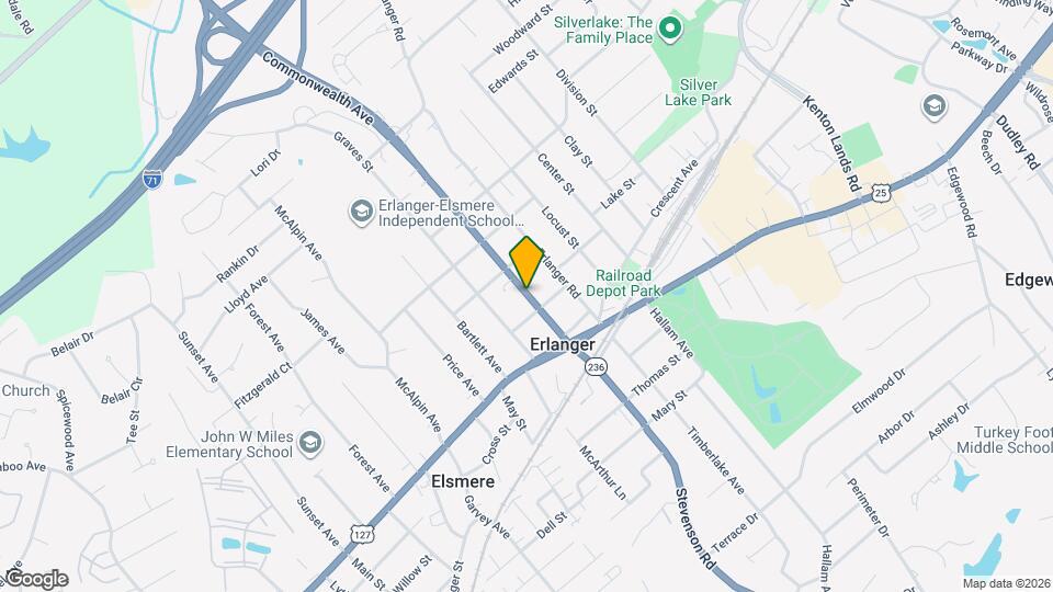 135 Commonwealth Ave Map and Location Details