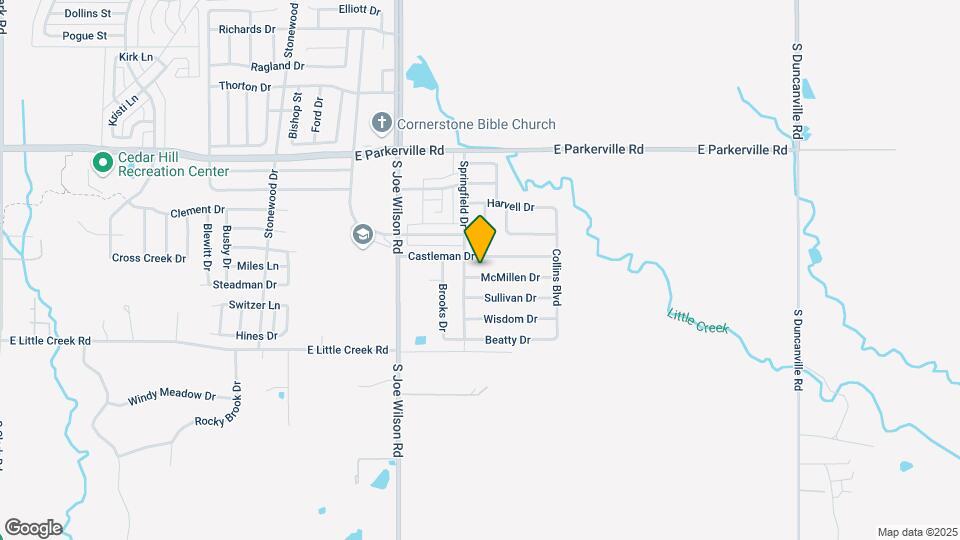 1204 McMillen Dr Map and Location Details