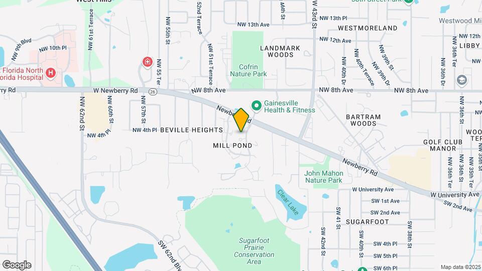 360 NW 48th Blvd Map and Location Details