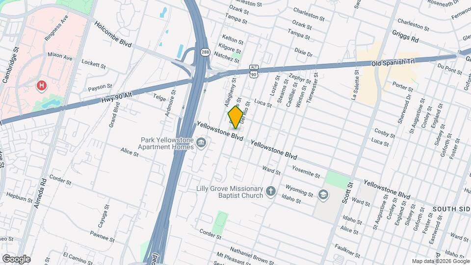 6840 Del Rio St Map and Location Details
