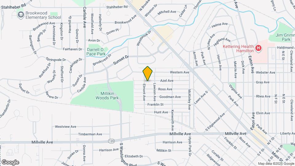 1219 Azel Ave Map and Location Details