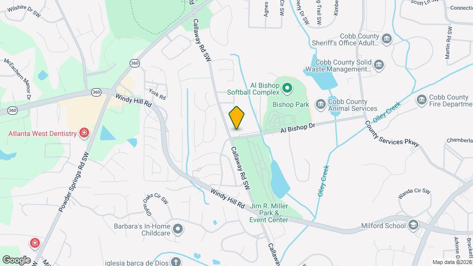 2003 Cheatham Woods Dr SW Map and Location Details