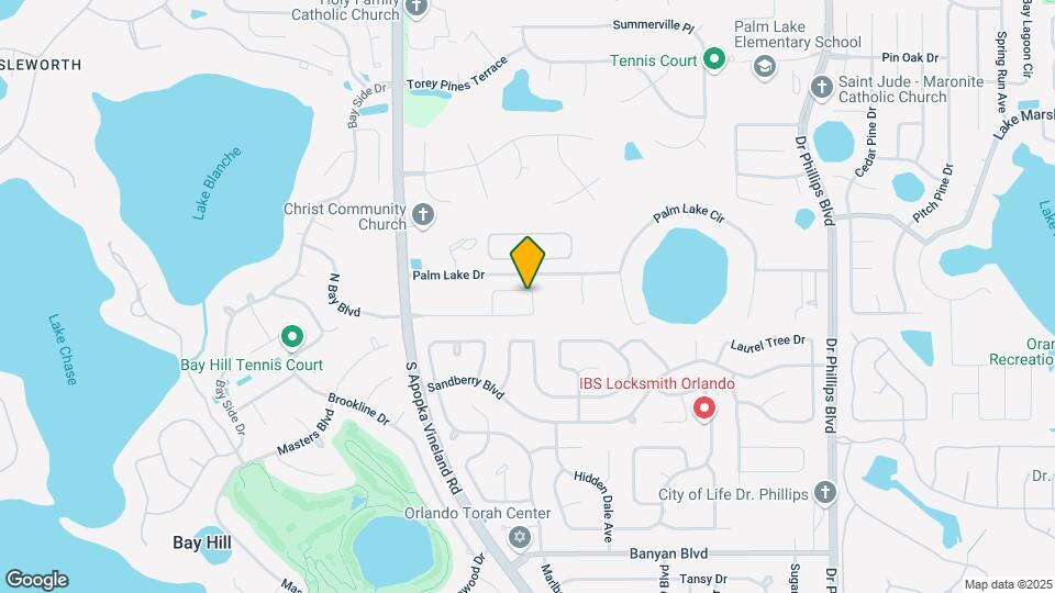 8647 Great Cove Dr Map and Location Details