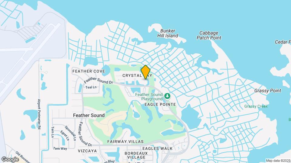 2323 Feather Sound Dr, Unit F304 Map and Location Details