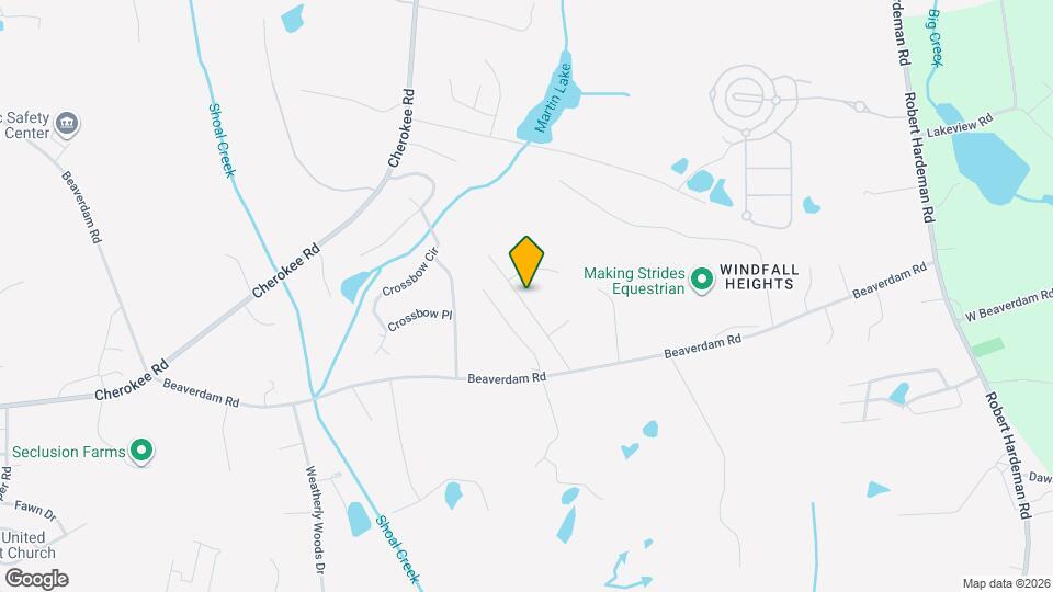 300 Beaver Pointe Dr Mapa y Detalles de la Ubicación