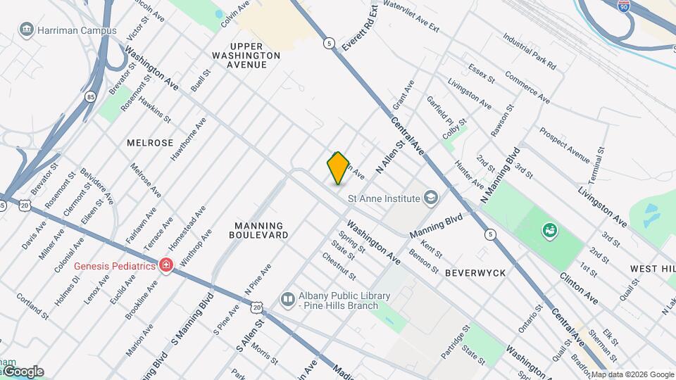 280 Manning Blvd, Unit 2 Mapa y Detalles de la Ubicación
