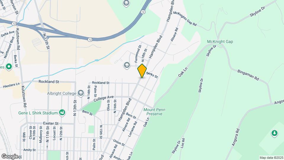 2019 Hampden Blvd Map and Location Details