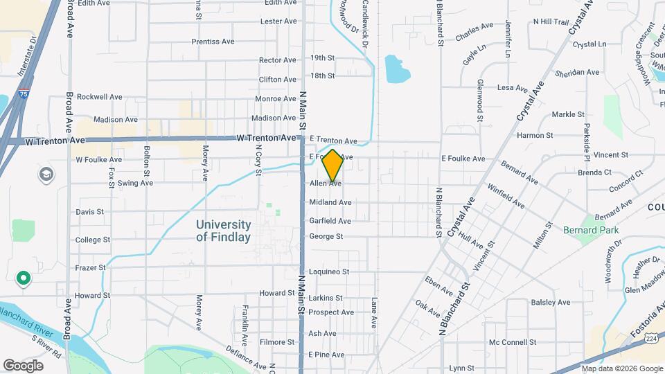 137 Allen Ave Map and Location Details