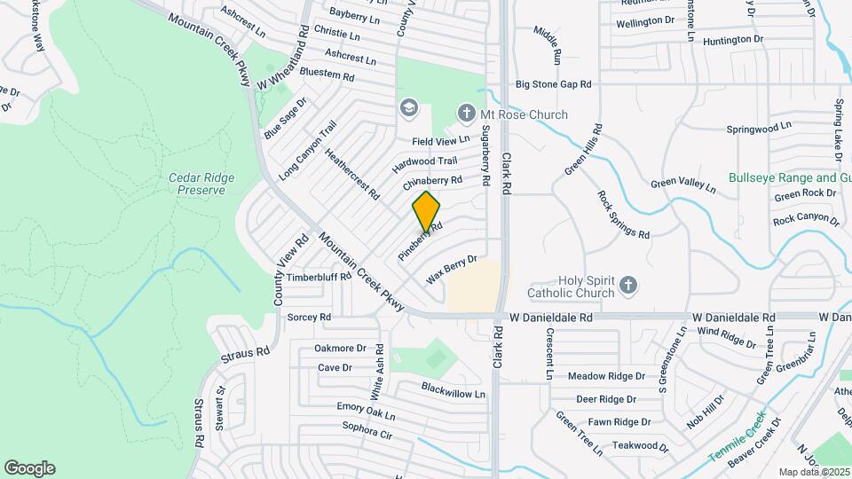 7210 Pineberry Rd Mapa y Detalles de la Ubicación