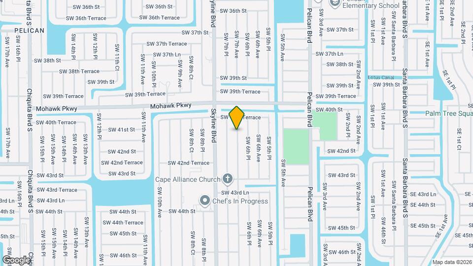 4106 SW 7th Ave Mapa y Detalles de la Ubicación