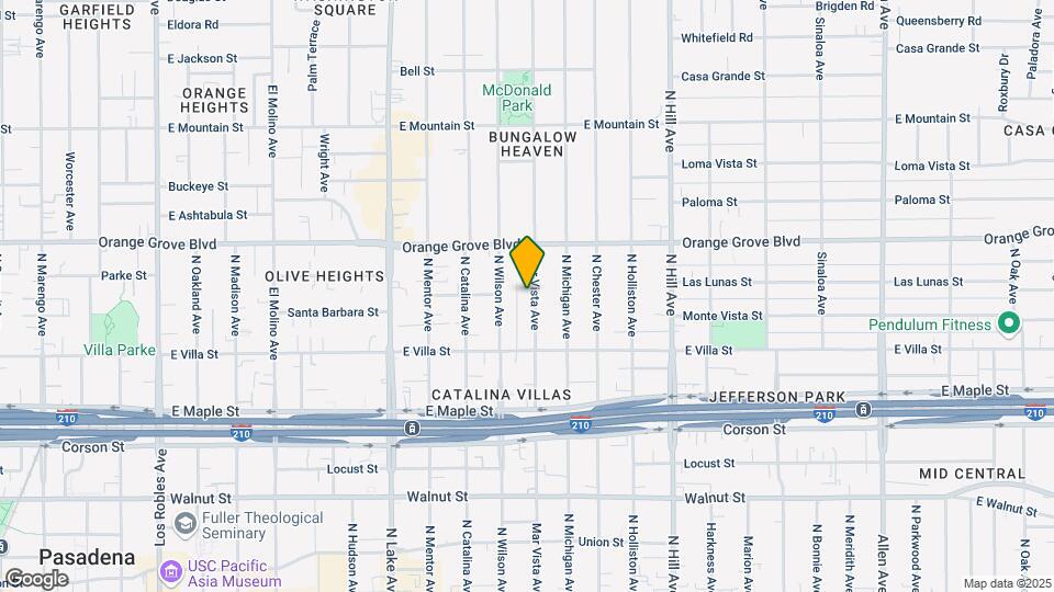 581-583 Mar Vista Ave Map and Location Details
