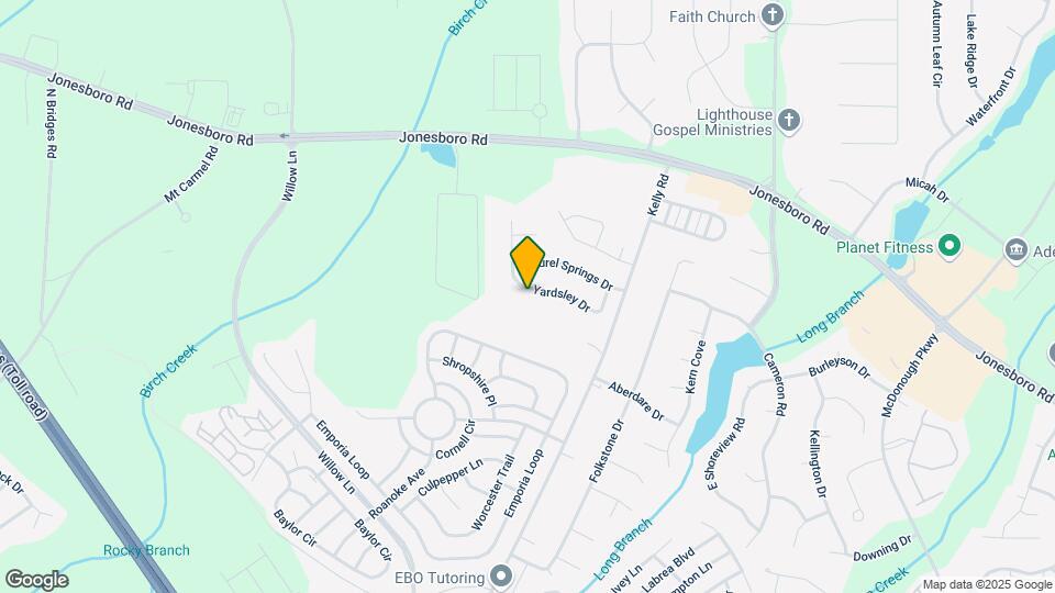 235 Yardsley Dr Map and Location Details