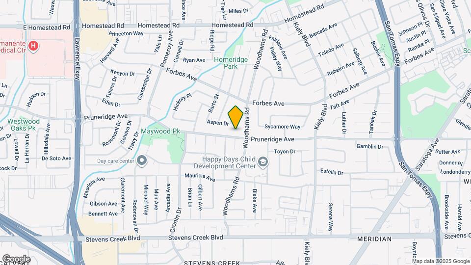 3041 Pruneridge Ave Map and Location Details