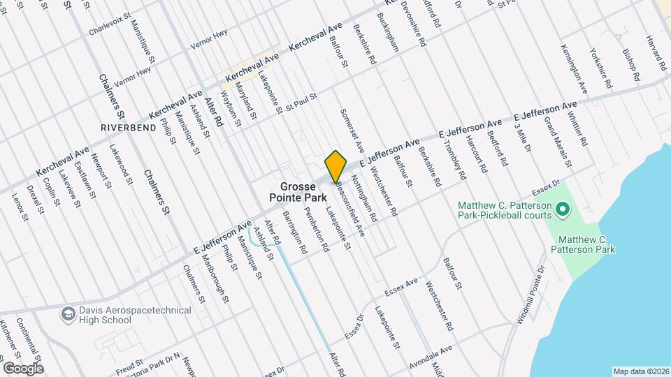 987 Beaconsfield Ave, Unit 2S Map and Location Details