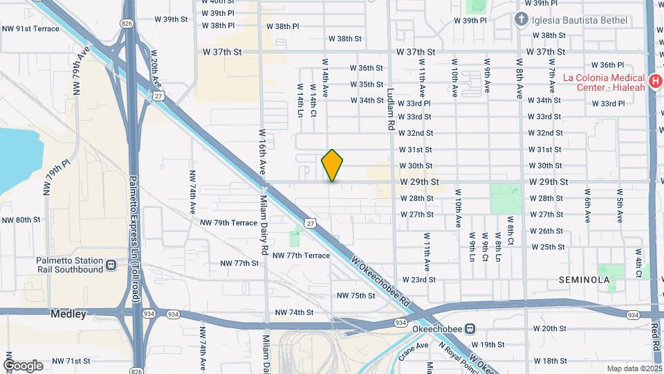 1390-1398 W 29th St Map and Location Details