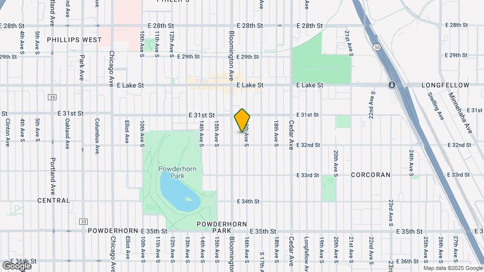 3140 16th Ave S Map and Location Details