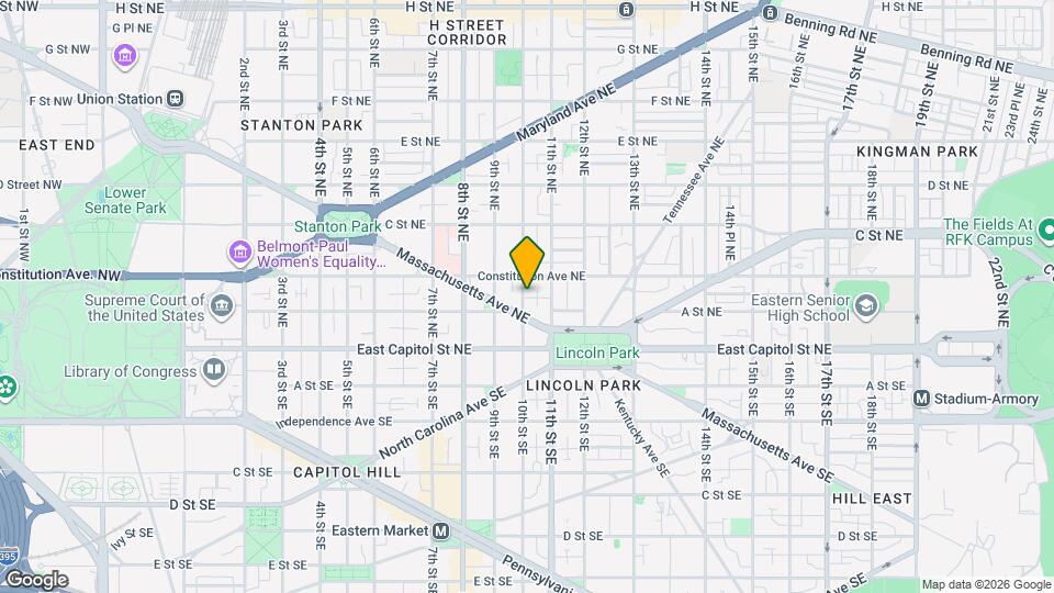 117 10th St NE Map and Location Details
