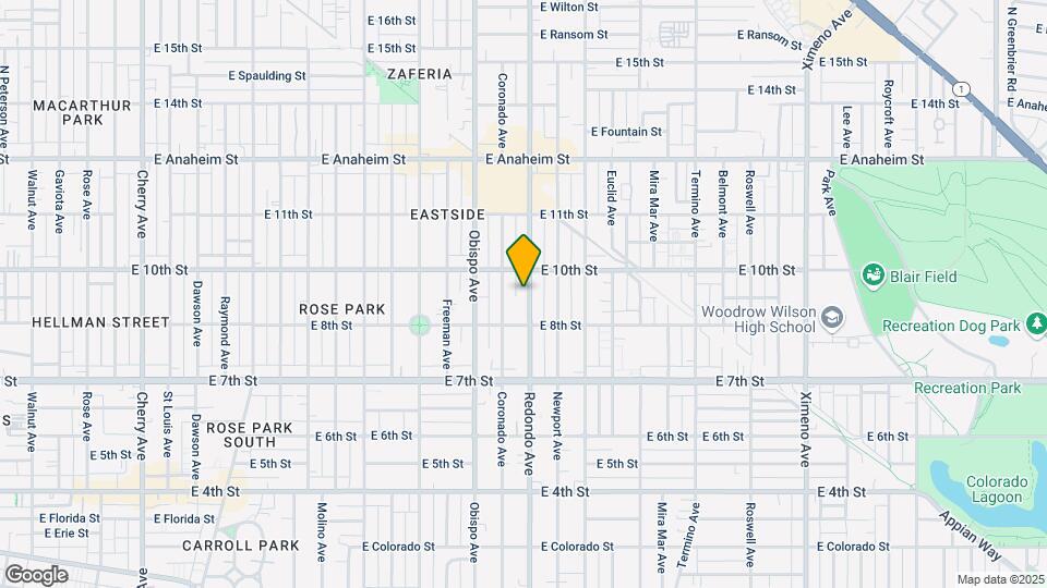 903 Redondo Ave Map and Location Details