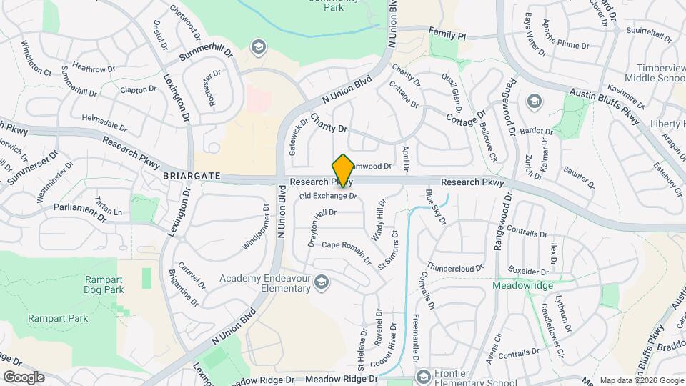 8304 Old Exchange Dr Map and Location Details