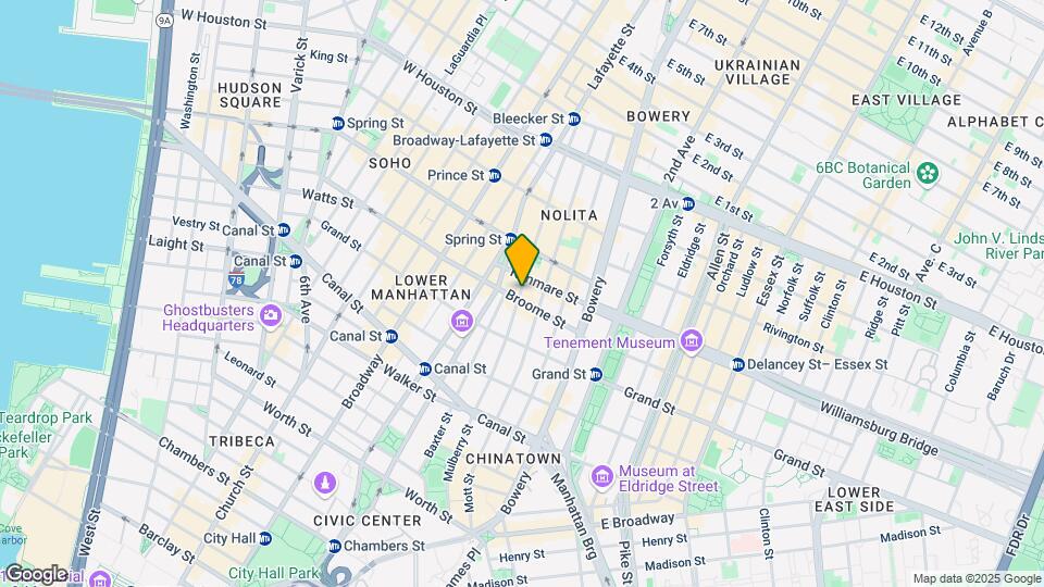 178 Mulberry St Mapa y Detalles de la Ubicación