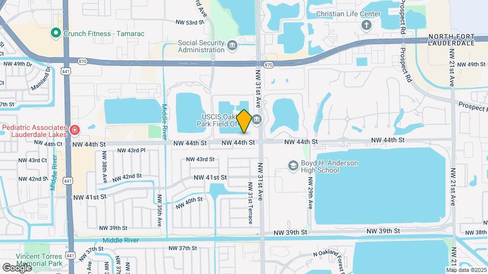 3239 NW 44th St, Unit Apt 206 Map and Location Details