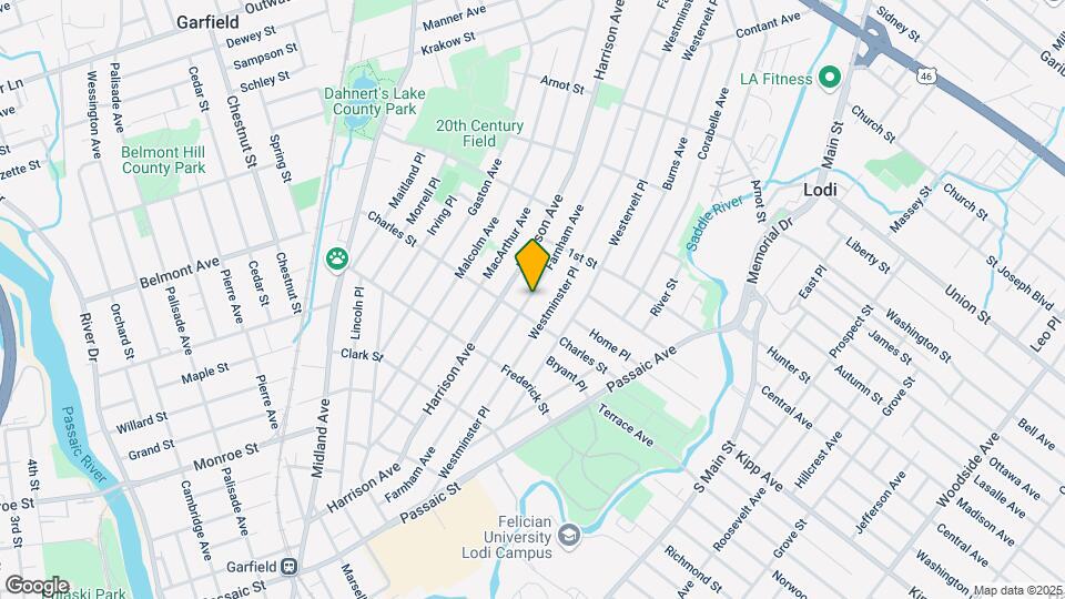 214 Farnham Ave, Unit 2 Map and Location Details
