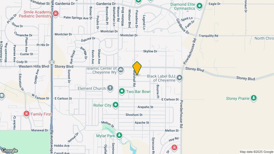 807 Virginia Ct Map and Location Details