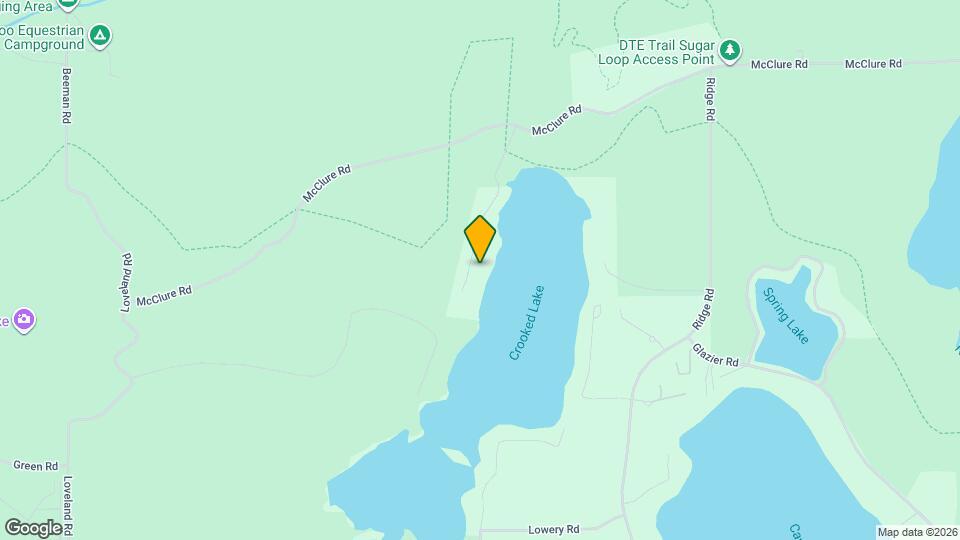 2470 Crooked Lake Rd Map and Location Details