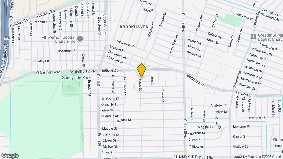 4401 Elmwood St Map and Location Details