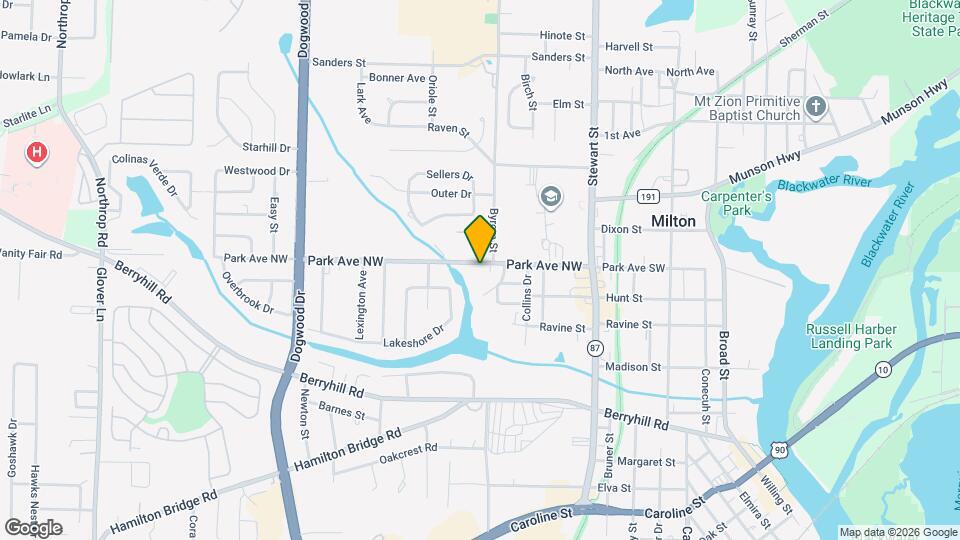 6587 Park Ave NW Map and Location Details