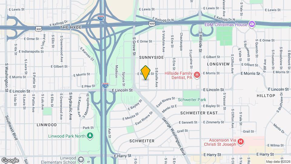 833 S Green St Map and Location Details