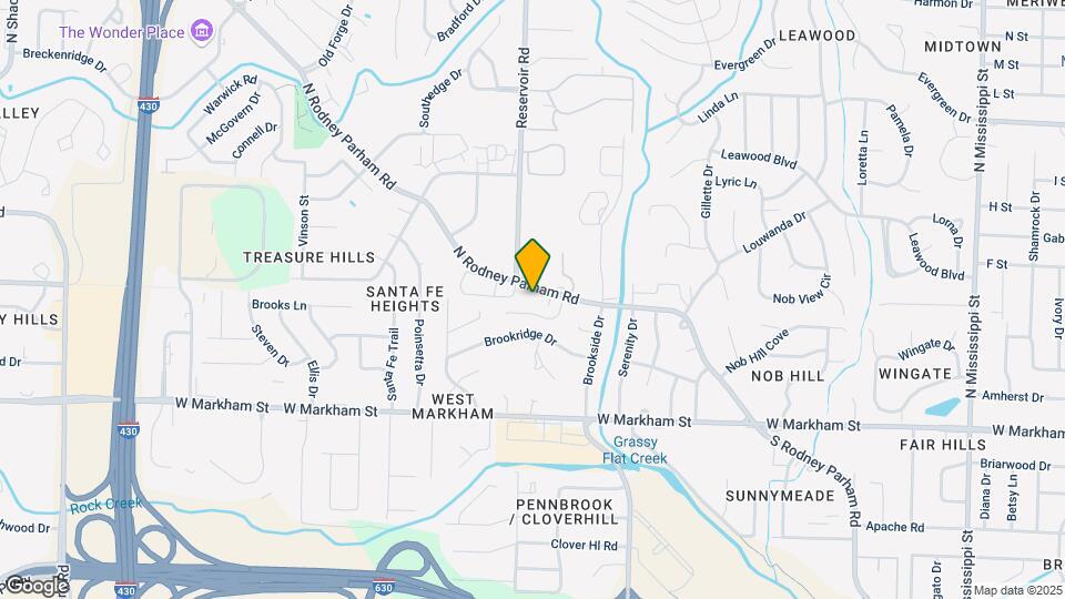 9101 N Rodney Parham Rd Map and Location Details