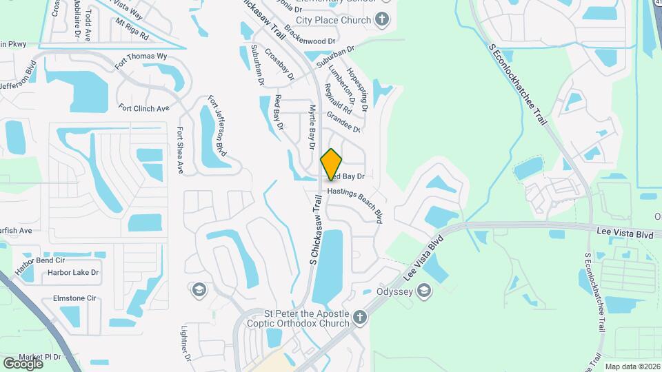 8711 Hastings Beach Blvd Map and Location Details