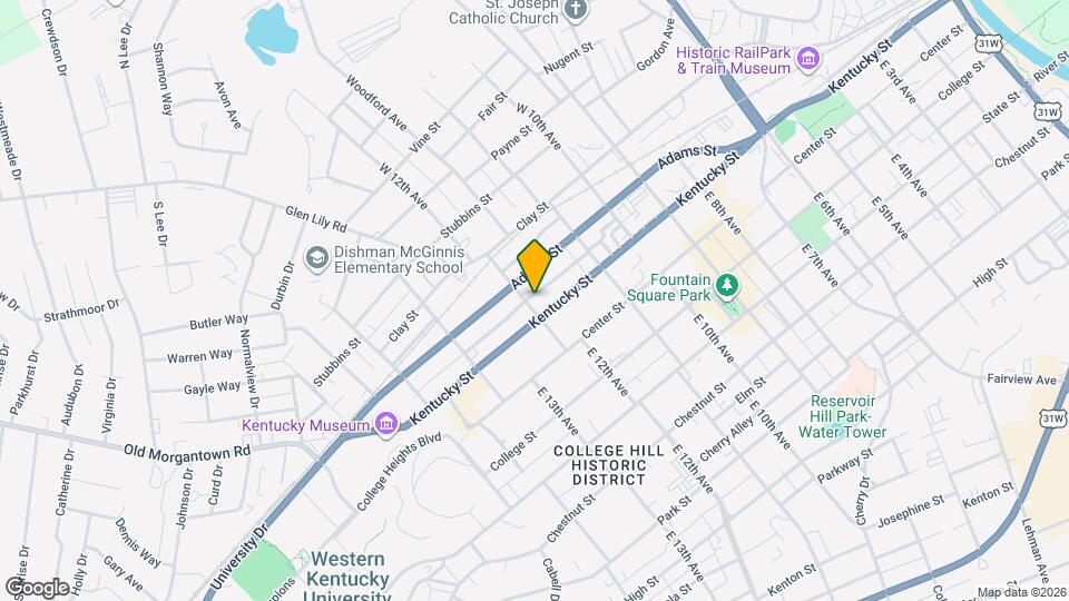 118 E 12th Ave, Unit 4 Mapa y Detalles de la Ubicación