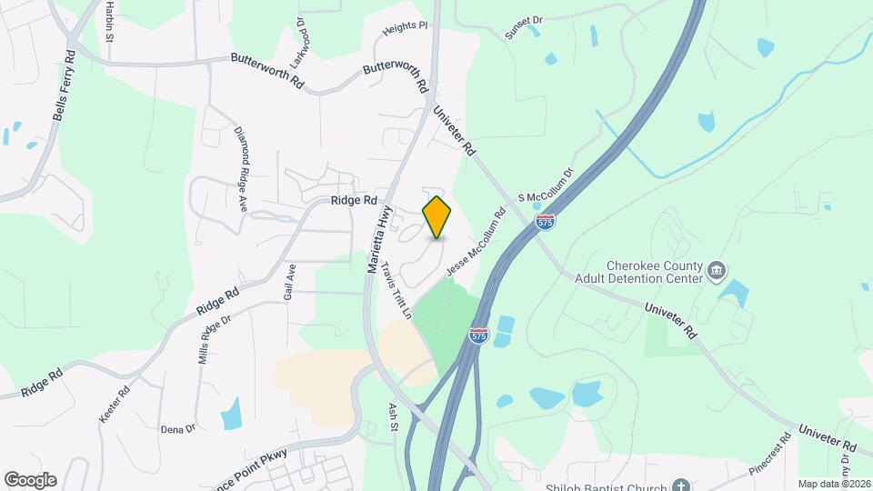 247 Cottonwood Creek Cir Mapa y Detalles de la Ubicación