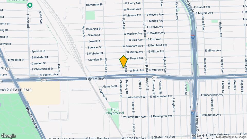 314 W Muir Ave Map and Location Details