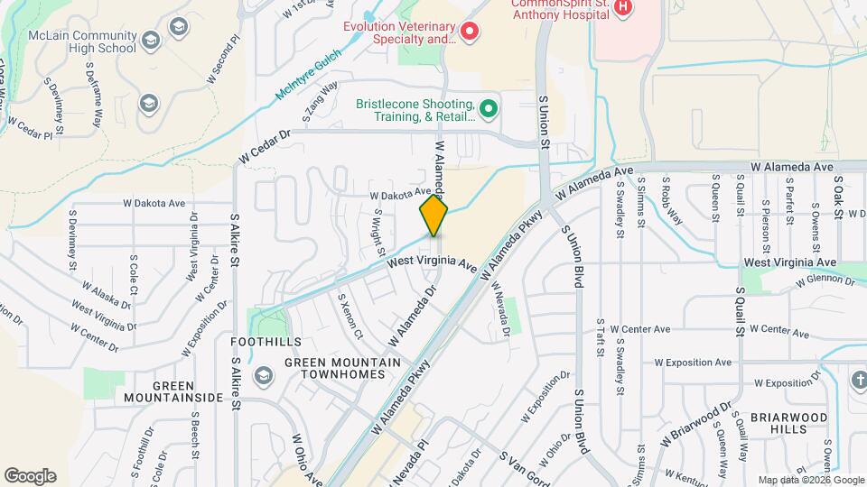 12243 W Alameda Dr Mapa y Detalles de la Ubicación