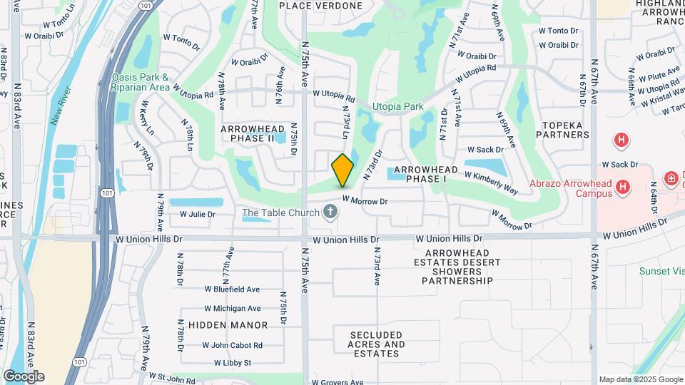 7352 W Morrow Dr Map and Location Details