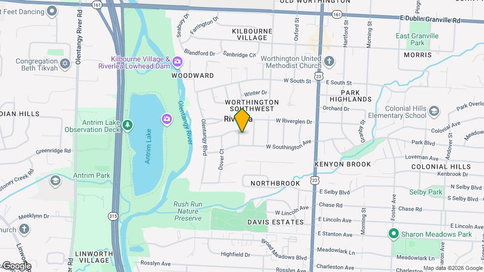 5822 Falmouth Ct Map and Location Details
