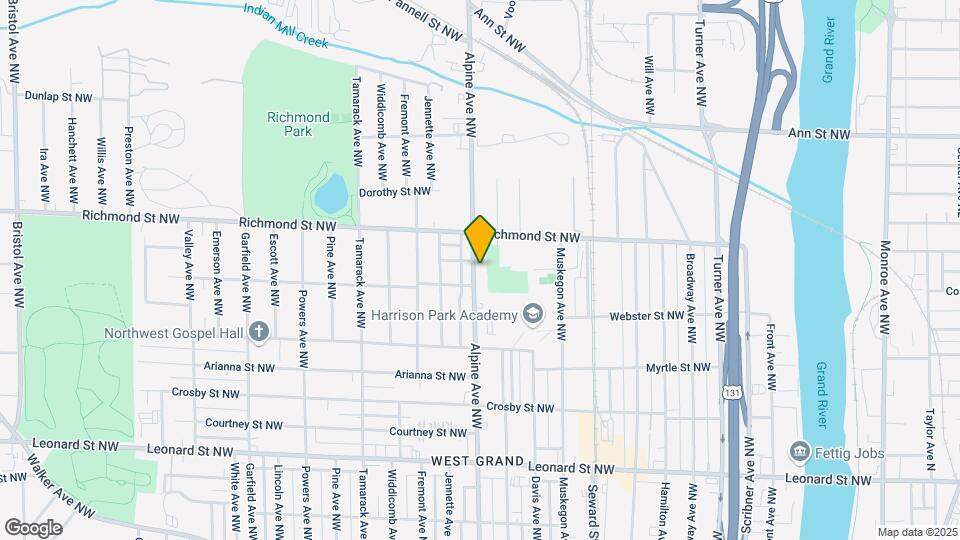 1514 Alpine Ave NW Mapa y Detalles de la Ubicación
