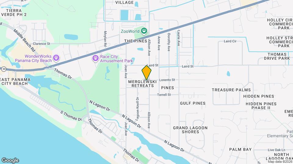 2409-2413 Allison Ave Map and Location Details