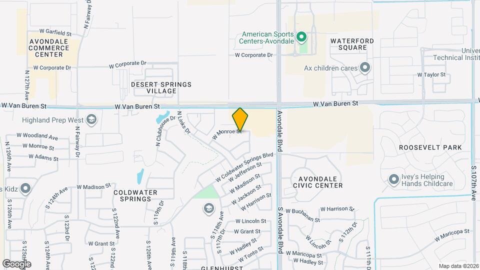 11625 W Monroe St Map and Location Details