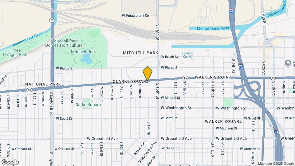 1701 W National Ave, Unit 1701 W. National Avenue Map and Location Details