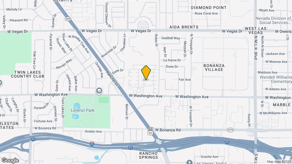 2525 Rainbow Cactus Ct Map and Location Details