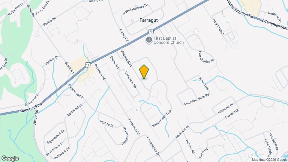 146 Federal Blvd Mapa y Detalles de la Ubicación