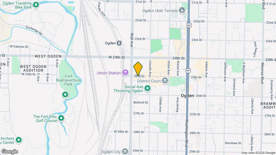 129 25th St Map and Location Details