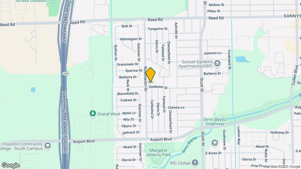 3309 Sunbeam St Map and Location Details